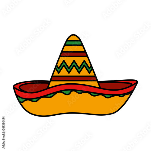 mexican hat mariachi icon