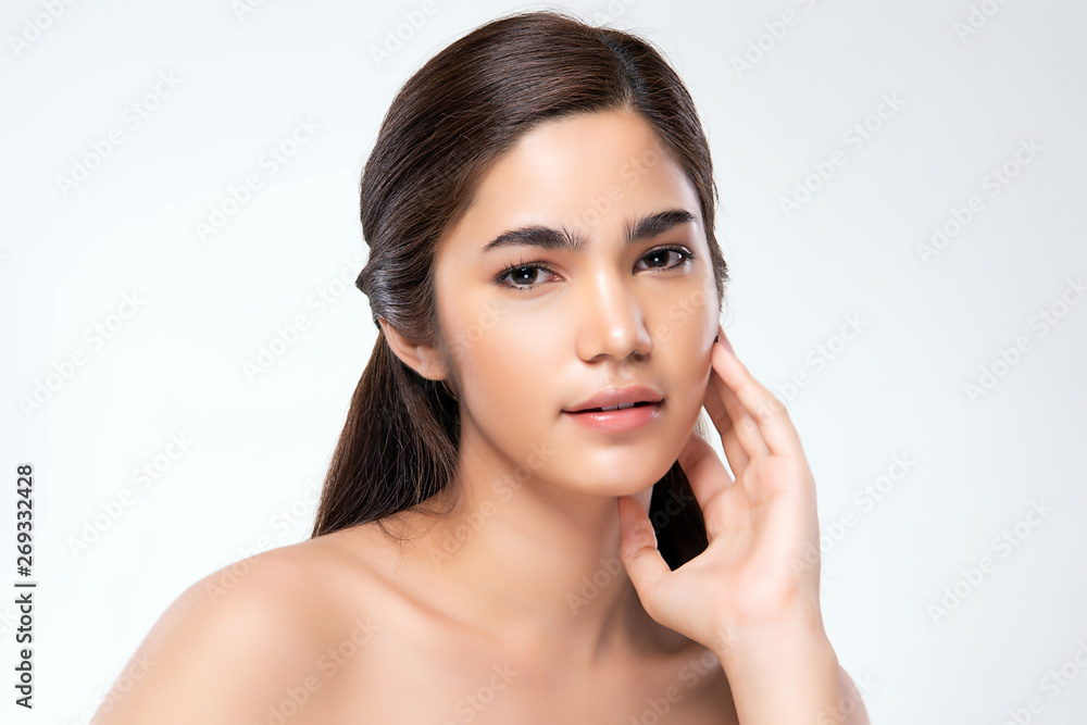 Beautiful Young asian Woman with Clean Fresh Skin Beautiful Young asian Woman with Clean Fresh Skin