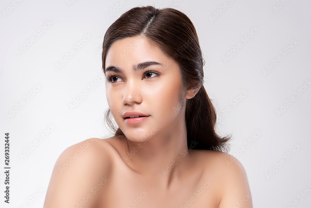Beautiful Young asian Woman with Clean Fresh Skin Beautiful Young asian Woman with Clean Fresh Skin