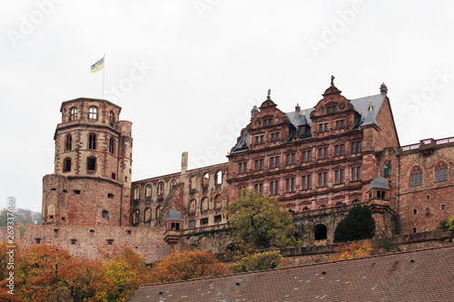 Heidelberg castle, Heidelberg city, Germany