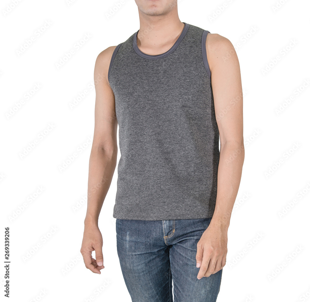 Shirt design and people concept Mock up template for design print Shirt design and people concept Mock up template for design print
