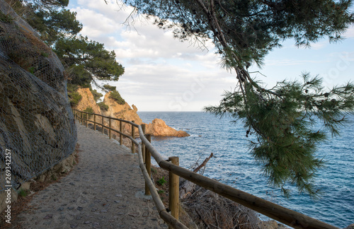 Cala de Sant Francesc in Blanes  Costa Brava