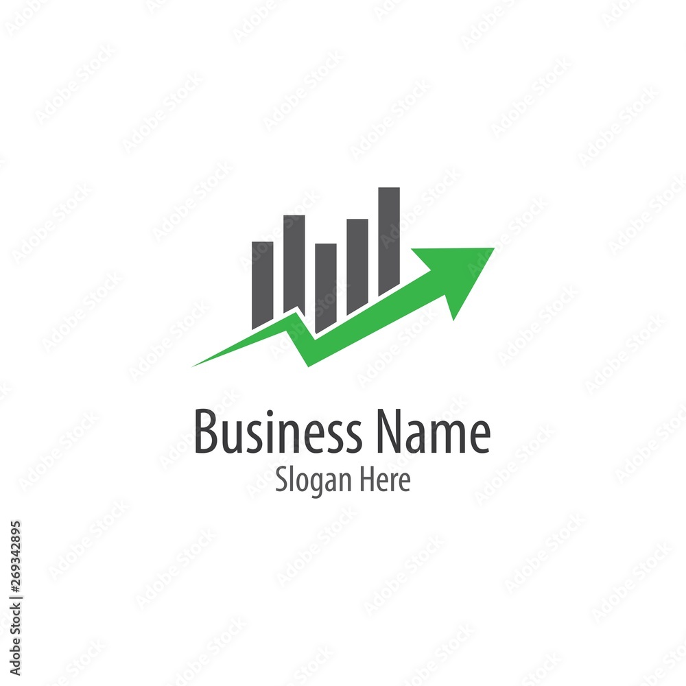 Business finance logo template vector icon Business finance logo template vector icon