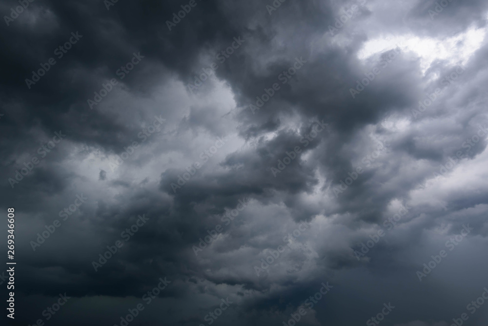 Dark cloud storm before raining Dark cloud storm before raining