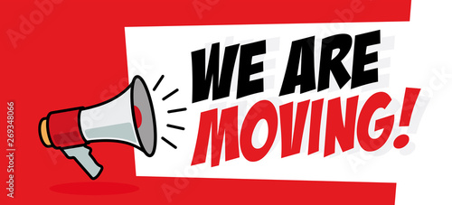 We are moving !