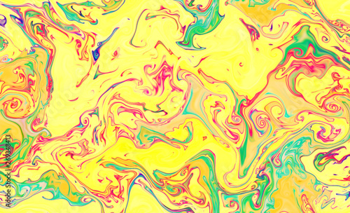 Magic space texture, pattern, looks like colorful smoke © annats
