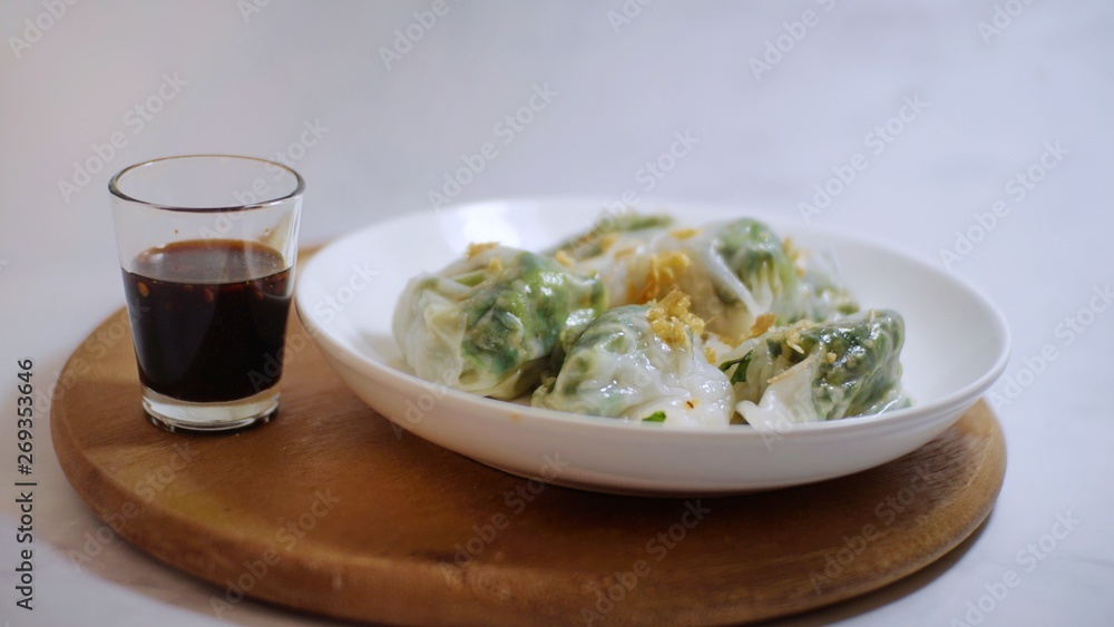 Steamed Rice Dumplings Steamed Rice Dumplings