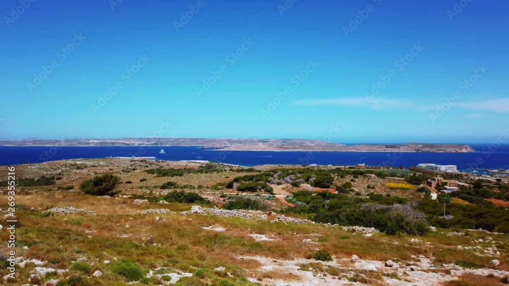 Timelapse video from Malta, Mellieha to Comino and Gozo direction on a sunny day. 2019.05.19 Timelapse video from Malta, Mellieha to Comino and Gozo direction on a sunny day. 2019.05.19