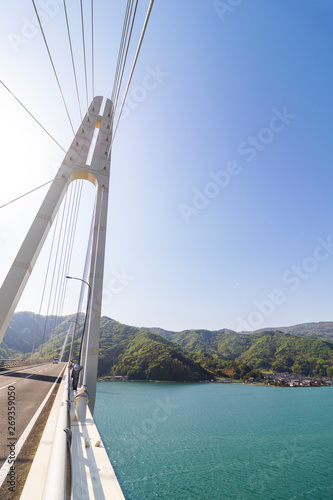 Crane bridge in Maizuru, Kyoto Prefecture, Japan