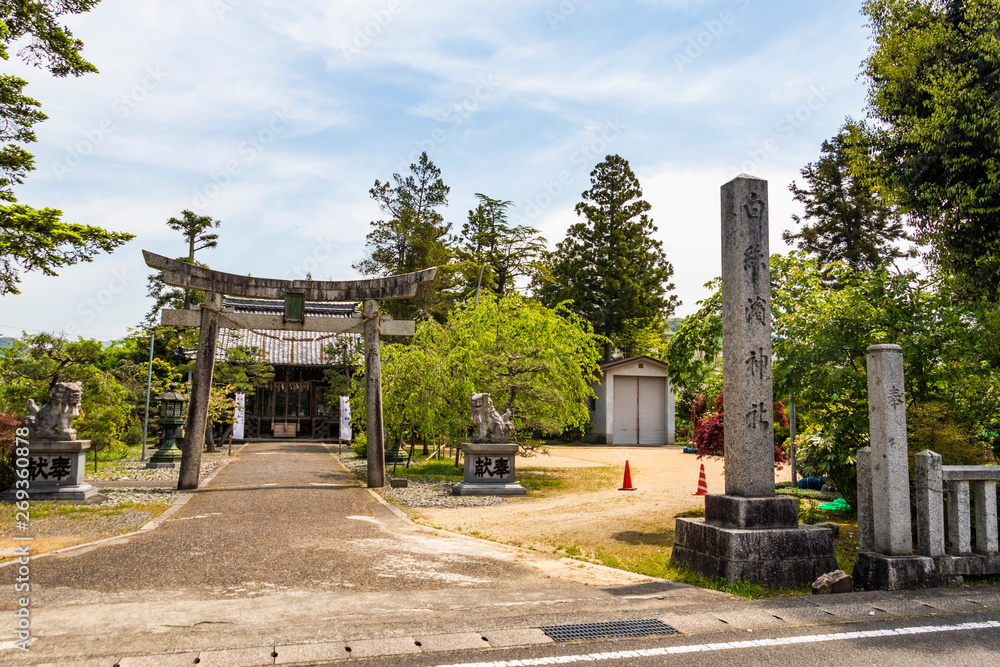 Shiratori Shrine in Maizuru City, Kyoto Prefecture, Japan