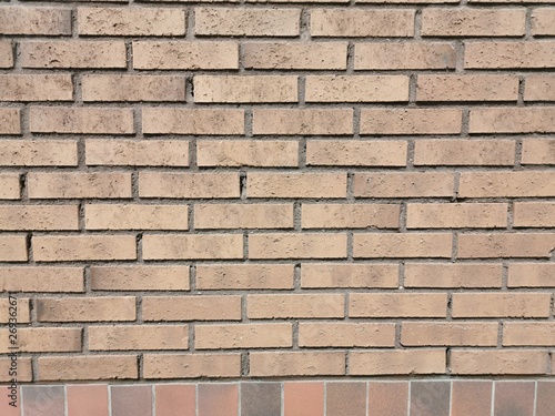 Photo texture of brick wall