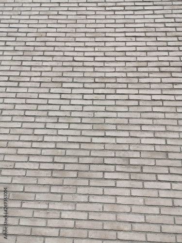 Photo texture of brick wall