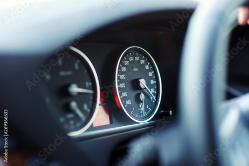 speedometer in the car © The Len