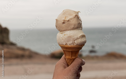 Cornet vor Küste, Sommerurlaub