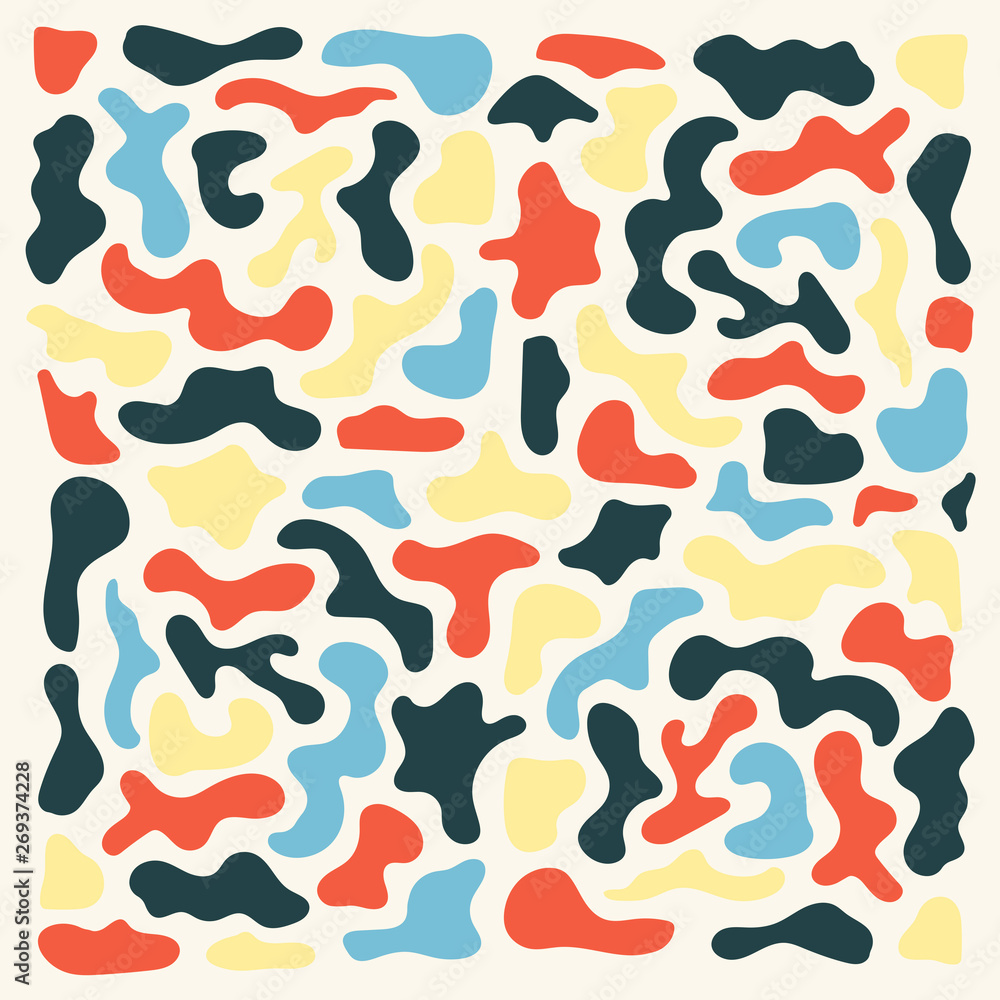 Creative vector blots background. Creative vector blots background.