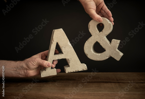 A & Cement Letters