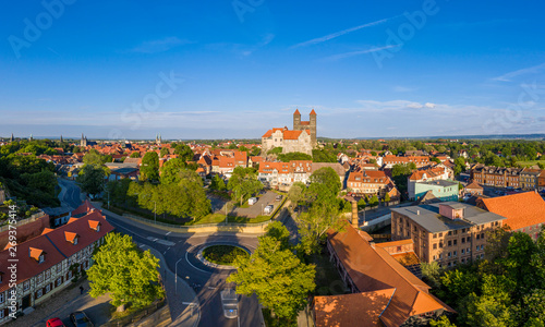 Welterbestadt Quedlinburg Harz Luftbilder