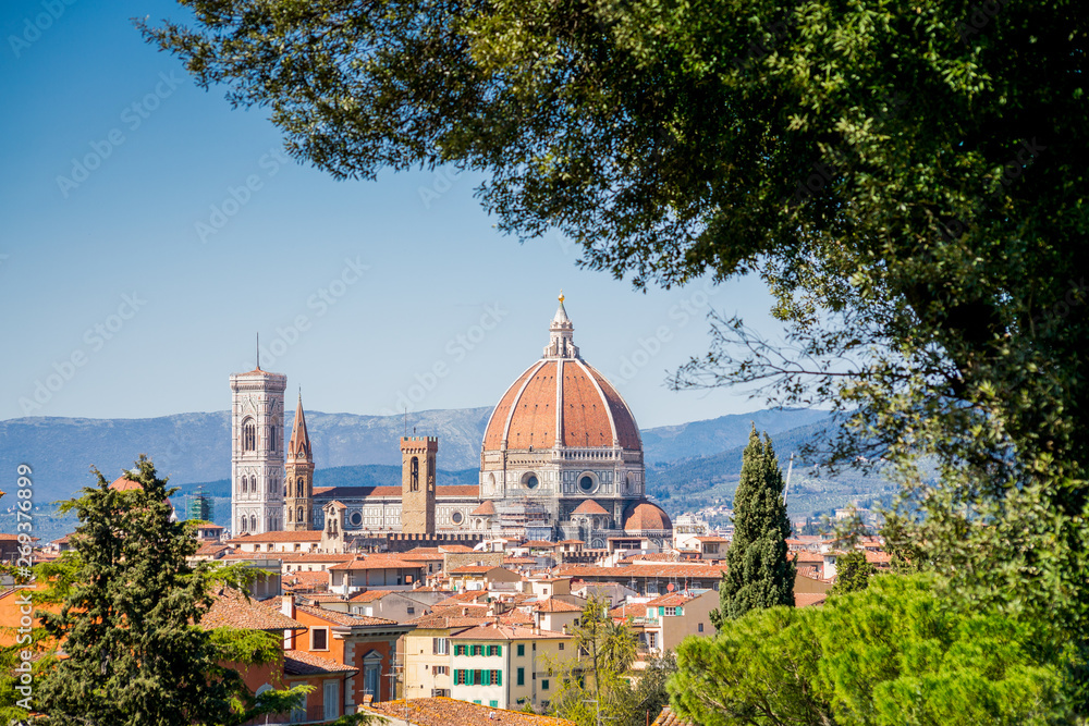 Florence Dome in Italy. Cityscape.