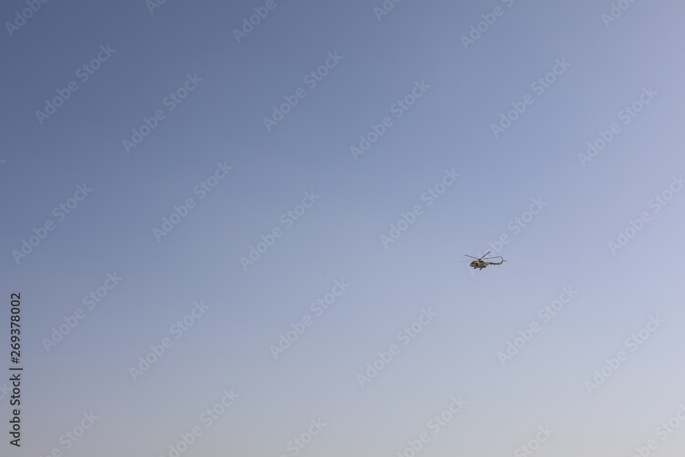 helicopter in flight helicopter in flight