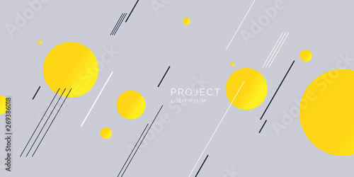 Abstract background with dynamic lines. Vector illustration.