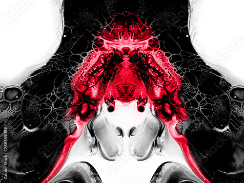 Creative abstract hand painted background, wallpaper, texture, close-up fragment of acrylic painting on canvas with brush strokes. Modern art. Contemporary art. Golden background.