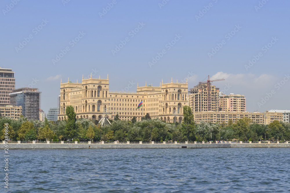 House of Government and other building of Baku city