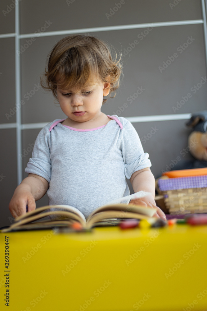toddler girl drawing with crayons on paper toddler girl drawing with crayons on paper