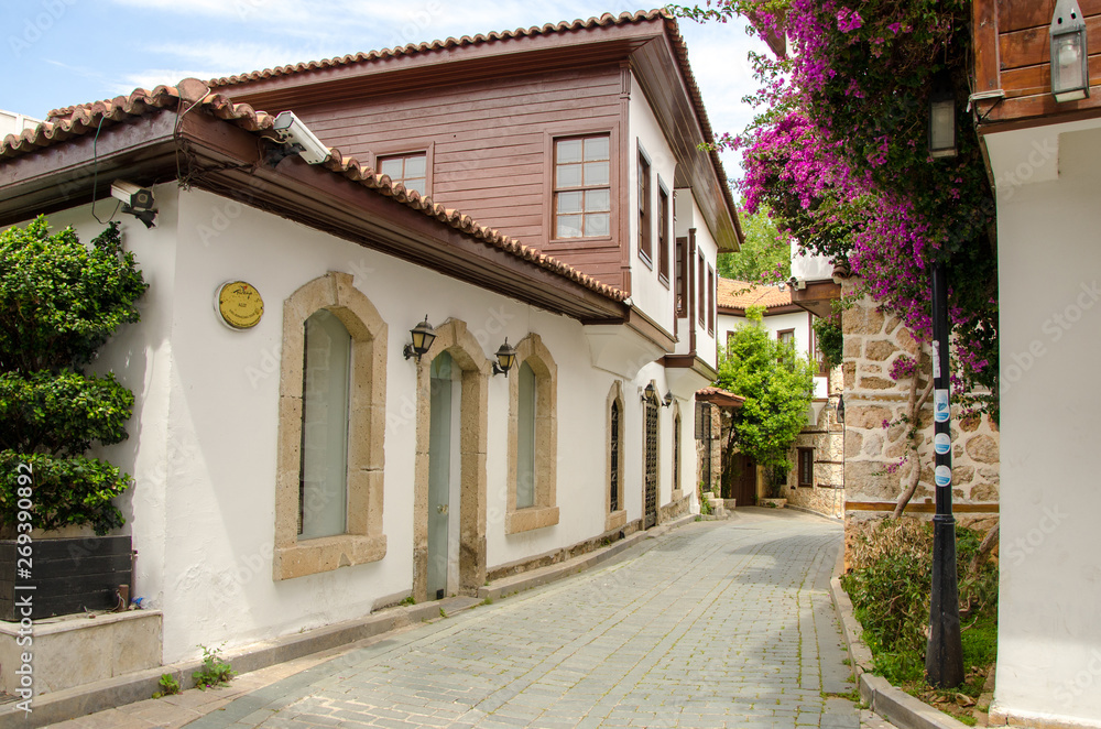 May 1, 2019, Turkey, Antalya, Old town Kaleici 