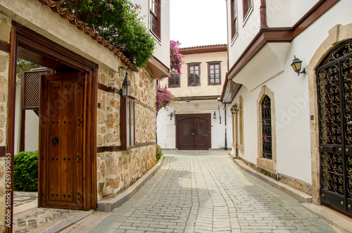 Fototapeta Naklejka Na Ścianę i Meble -  May 1, 2019, Turkey, Antalya, Old town Kaleici 