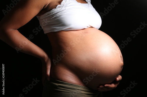 Beautiful pregnant woman