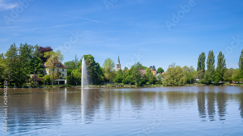 cloister lake in Sindelfingen Germany photo