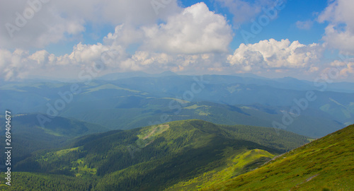 Hiking with a tent through Petros to Hoverla, Lake Nesamovite, Mount Pop Ivan Observatory.