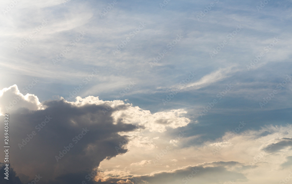 Background from beautiful blue sky with cloud. Background from beautiful blue sky with cloud.