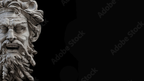 Figure of ancient old scary...