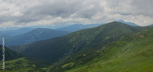 Hiking with a tent through Petros to Hoverla, Lake Nesamovite, Mount Pop Ivan Observatory.