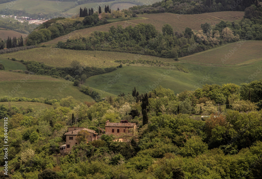village in tuscany