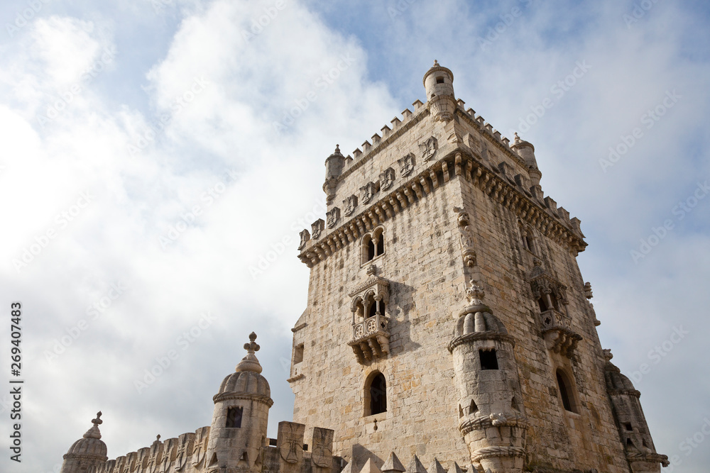 Torre de Belém. Barrio Belém, Ciudad de Lisboa, Portugal, Península Ibérica, Europa