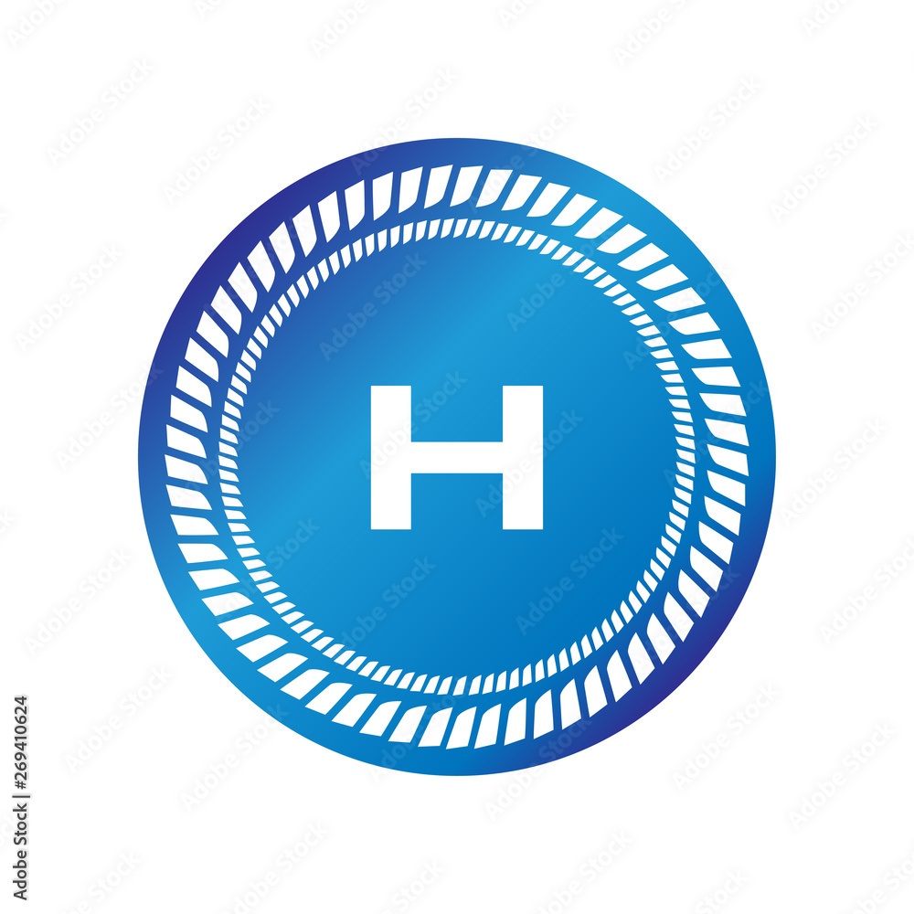 Obraz premium Initial Letter Logo H Template Vector Design