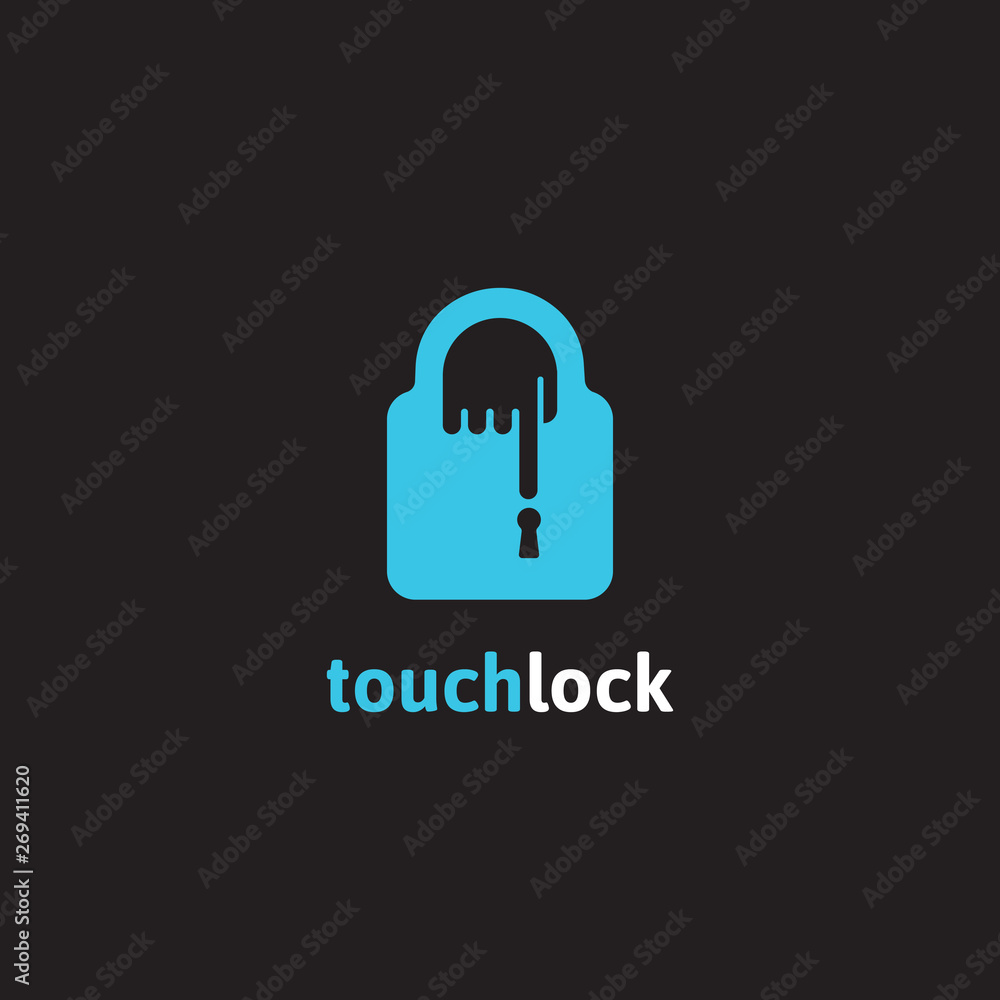 Touch Lock Logo Vector Images Touch Lock Logo Vector Images