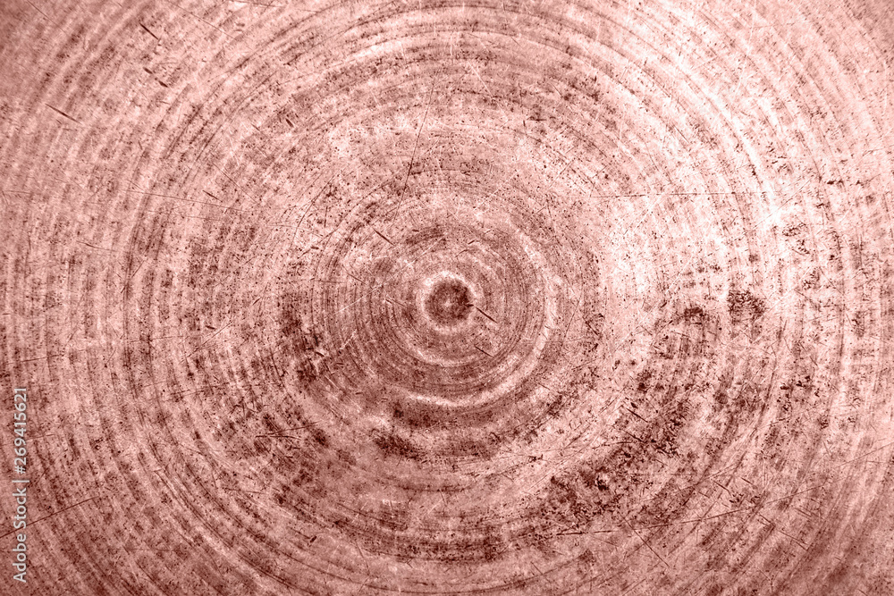 Fototapeta premium Rose Gold foil metal texture background.