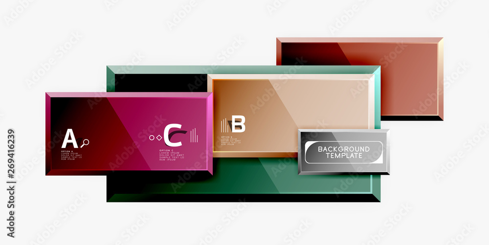 Minimal square banner abstract background Minimal square banner abstract background