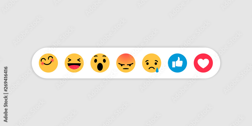 Scared expression face emoji line icon, Stock vector