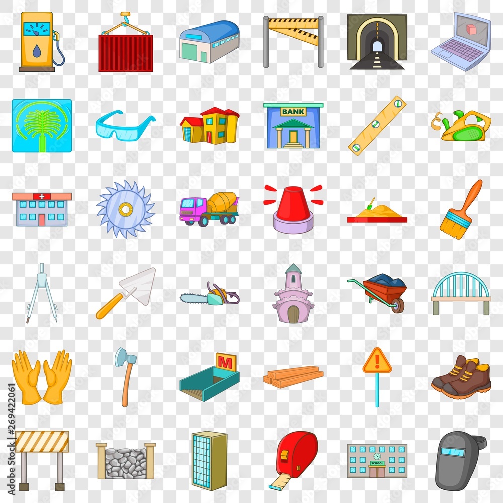 Compass icons set. Cartoon style of 36 compass vector icons for web for any design Compass icons set. Cartoon style of 36 compass vector icons for web for any design