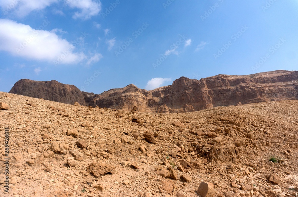 Desert vacation travel in Israel of Middle East