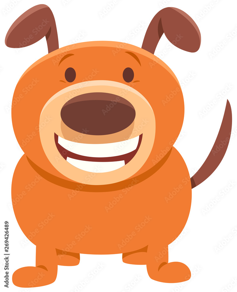 brown dog or puppy comic character brown dog or puppy comic character