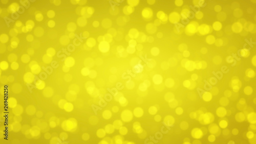 Golden Bokeh Background