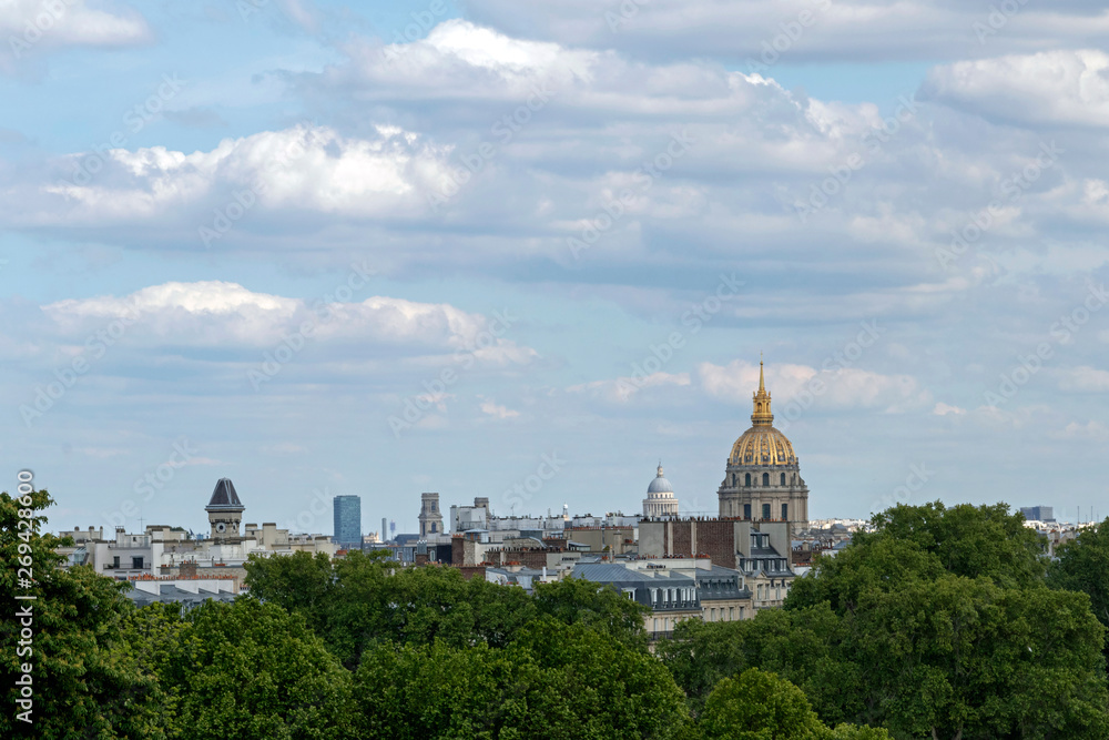 Obraz premium Paris landmarks and historical monuments, France, Europe