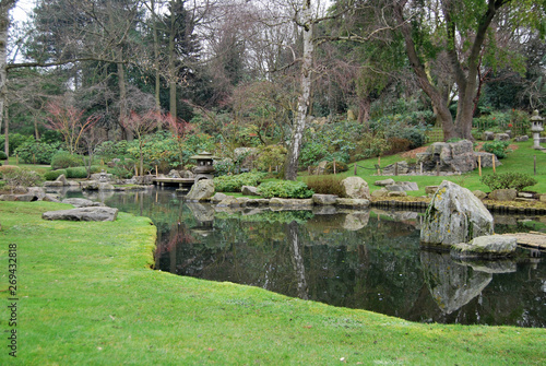Walking through the parks of London