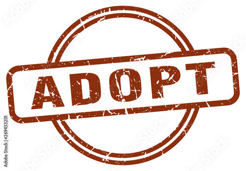 adopt stamp