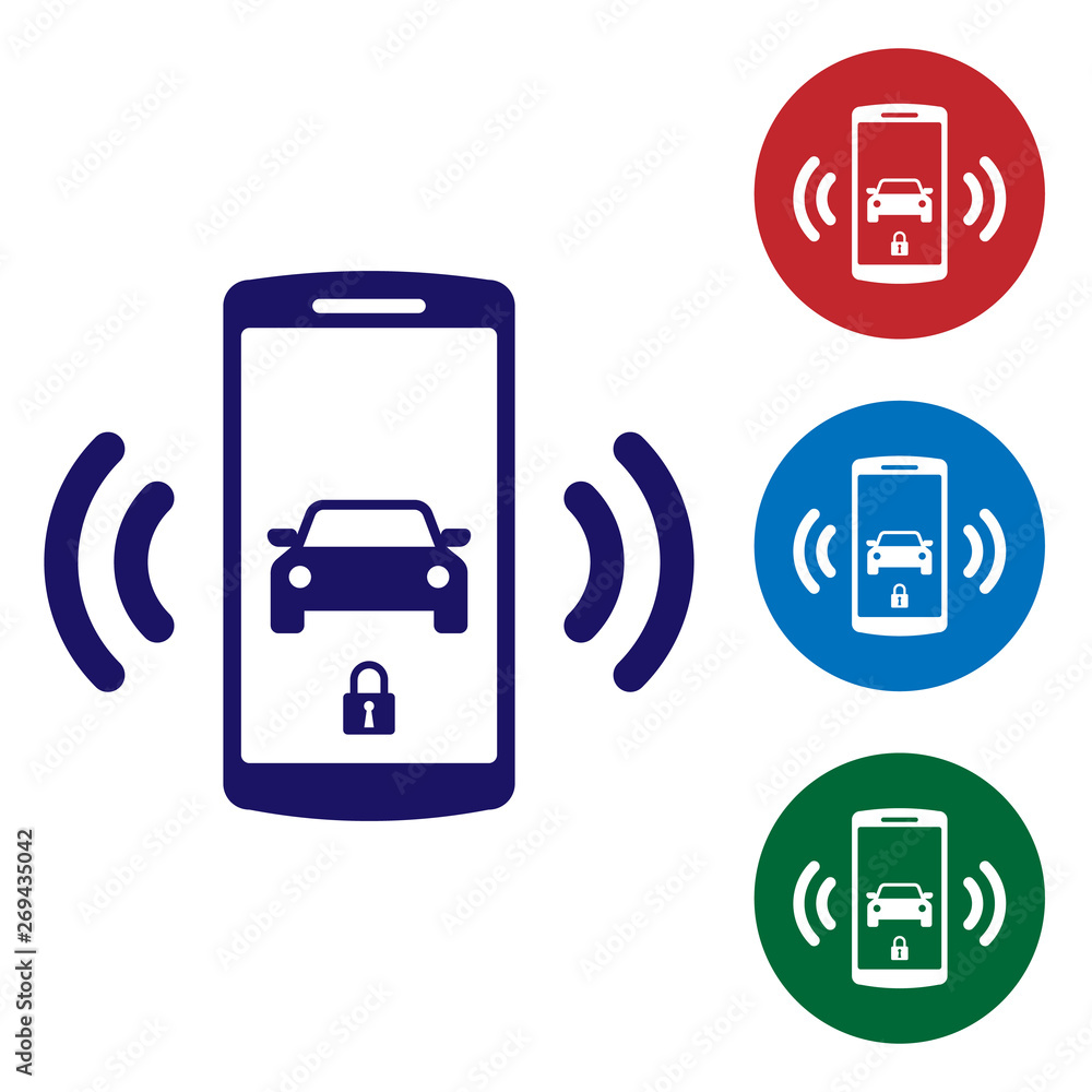 Smartphone car deals alarm